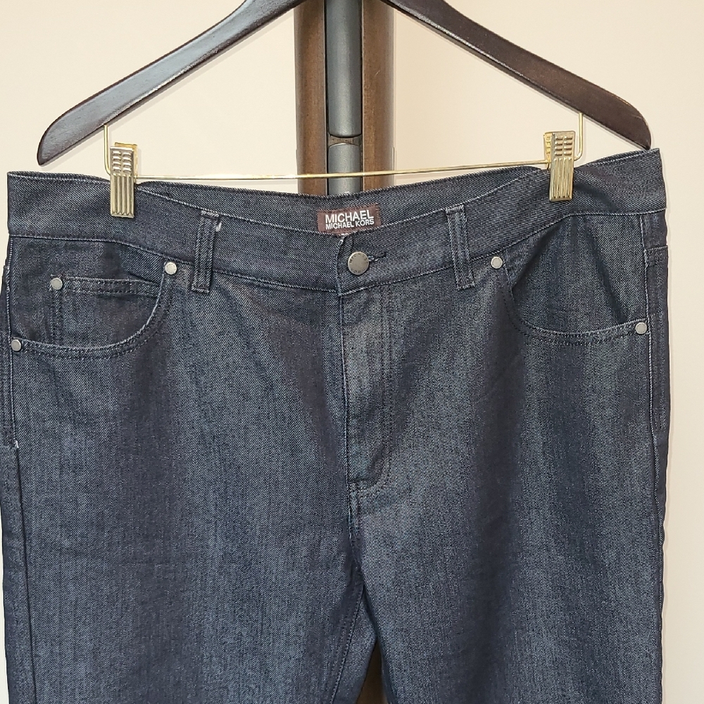 New Michael Kors Men's Indigo Straight Jeans 38x34